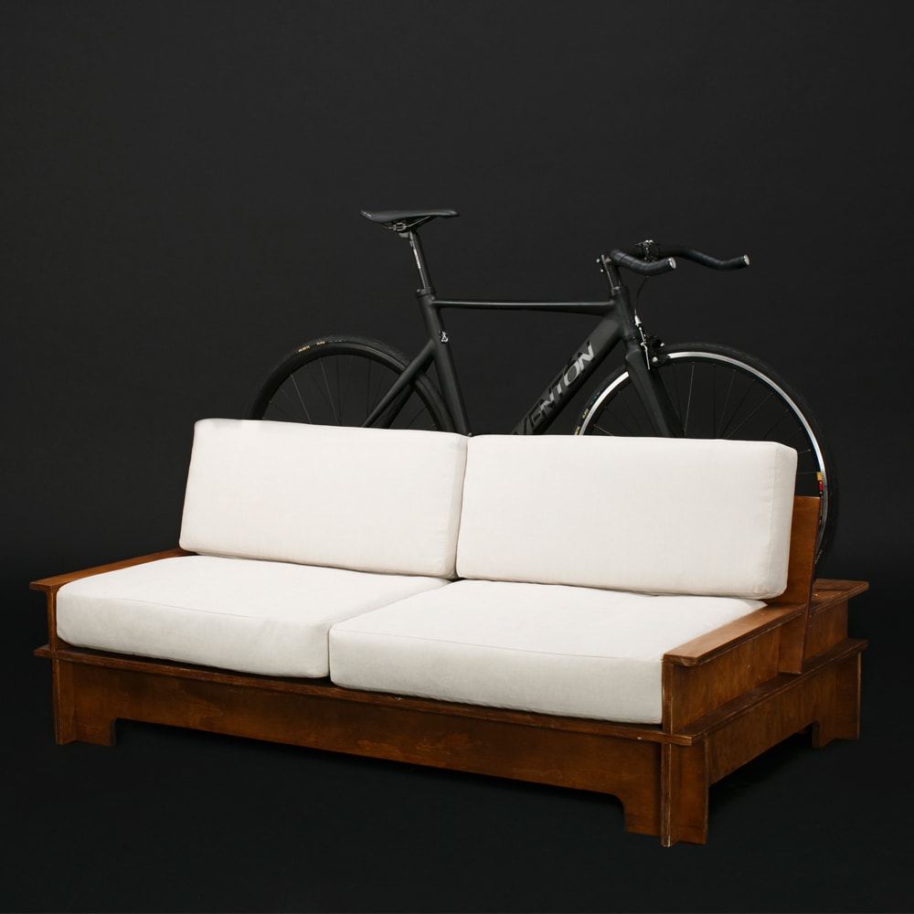 ciclistas urbanos bicicleta muebles hipster moderno cool single speed